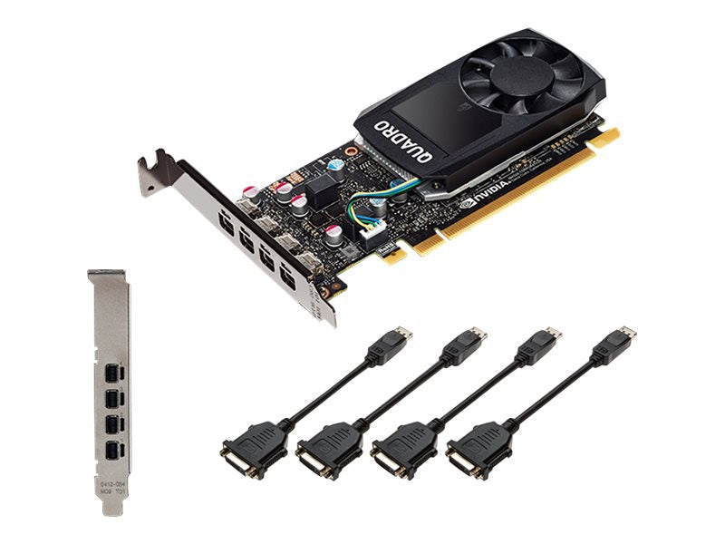 PNY NVIDIA Quadro P1000 DVI - Grafikkarten - Quadro P1000