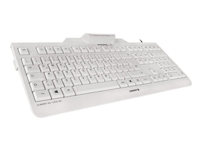 Cherry KC 1000 SC - Tastatur - Deutsch - Pale