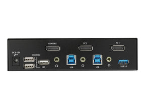 StarTech.com 2 Port DisplayPort KVM Switch mit USB 3.0