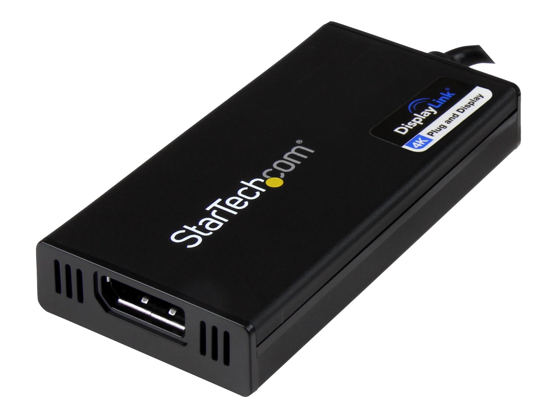 StarTech.com USB 3.0 auf Displayport Adapter - Externe Monitor Grafikkarte DisplayLink zertifiziert - Ultra HD 4k - USB/DisplayPort-Adapter - TAA-konform - USB Typ A (M)