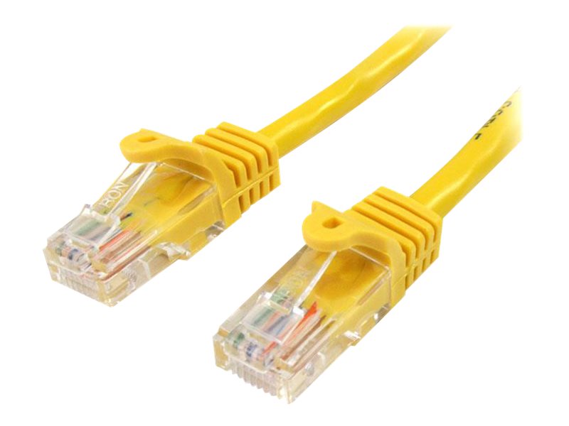 StarTech.com 7m Cat5e Ethernet Netzwerkkabel Snagless mit RJ45 - Cat 5e UTP Kabel - Gelb - Patch-Kabel - RJ-45 (M)