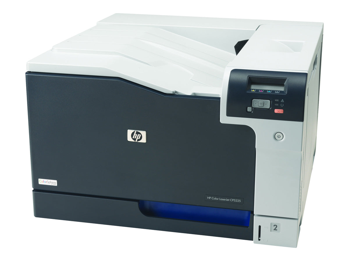 HP Color LaserJet Professional CP5225n - Drucker - Farbe - Laser - A3 - 600 dpi - bis zu 20 Seiten/Min. (einfarbig)/