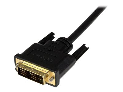 StarTech.com 1m Micro HDMI auf DVI Kabel - micro HDMI Typ-D / DVI-D Adapterkabel - St/St - Videokabel - DVI-D (M)