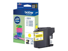 Brother LC221Y - Gelb - Original - Tintenpatrone