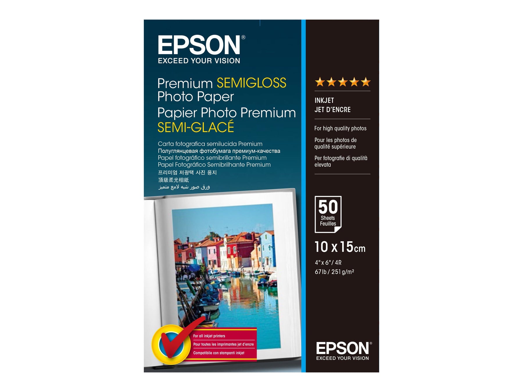 Epson Premium Semigloss Photo Paper - Halbglänzend