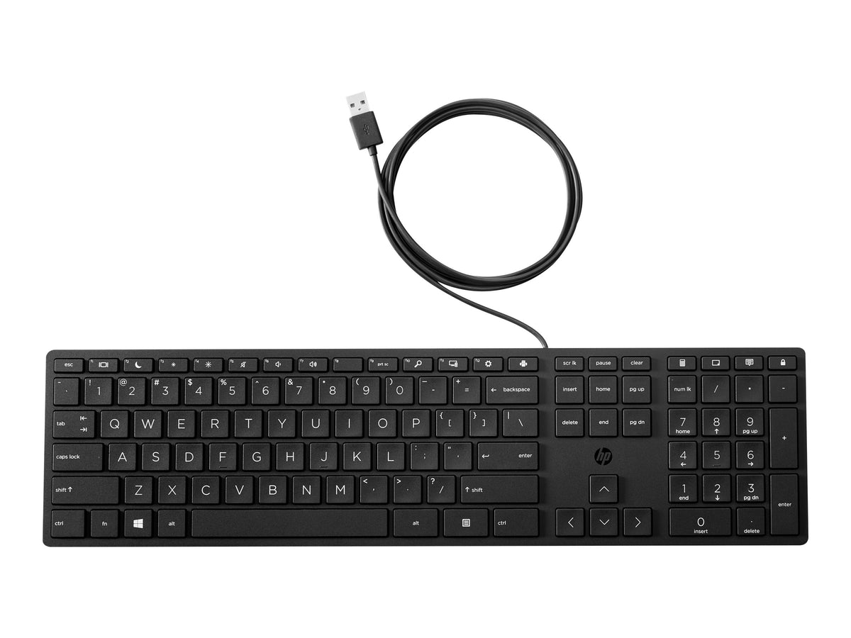 HP Desktop 320K - Tastatur - USB - QWERTY - Englisch