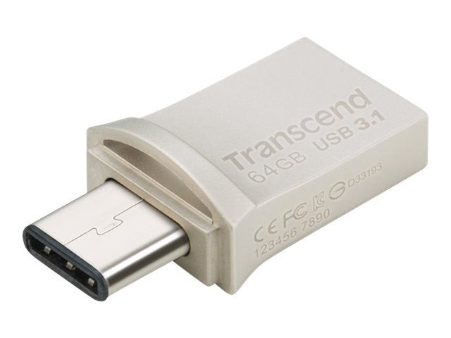 Transcend JetFlash 890 - USB-Flash-Laufwerk - 64 GB