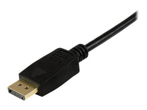 StarTech.com DisplayPort auf DVI Kabel 1,8m - Stecker/Stecker - DP zu DVI Adapter/ Konverter - 1920x1200 / 1080p - Schwarz - Videokabel - DisplayPort (M)