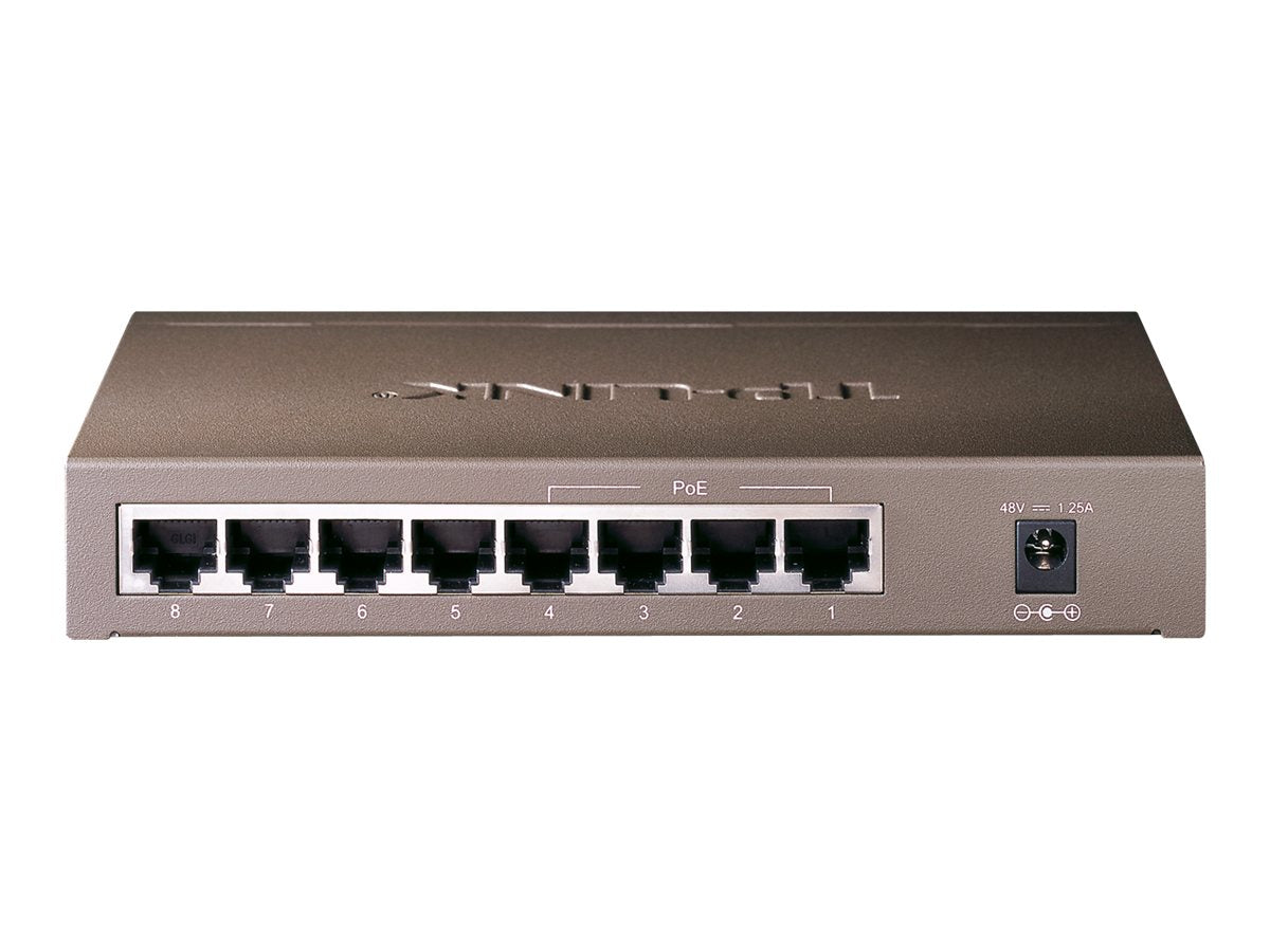 TP-LINK TL-SF1008P - Switch - 4 x 10/100 (PoE)