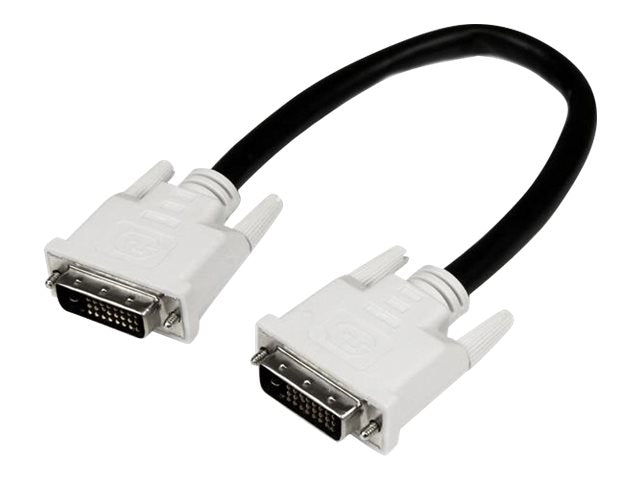 StarTech.com DVI-D Dual Link Kabel 1m (Stecker/Stecker) - DVI 24+1 Pin Monitorkabel Dual Link - DVI Anschlusskabel mit Ferritkernen - DVI-Kabel - Dual Link - DVI-D (M)