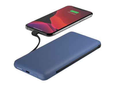 Belkin BoostCharge Plus - Powerbank - 10000 mAh - 23 Watt - Fast Charge - 2 Ausgabeanschlussstellen (Lightning, 24 pin USB-C)