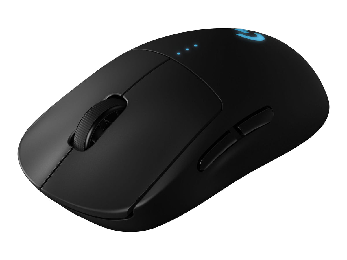 Logitech G Pro - Maus - rechts- und linkshändig - optisch - kabellos - LIGHTSPEED - kabelloser Empfänger (USB)