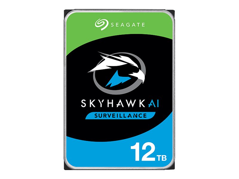 Seagate SkyHawk AI ST12000VE001 - Festplatte - 12 TB - intern - 3.5" (8.9 cm)