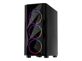 Inter-Tech A-3401 Chevron - Gaming-Tower - ATX - keine Spannungsversorgung (ATX)