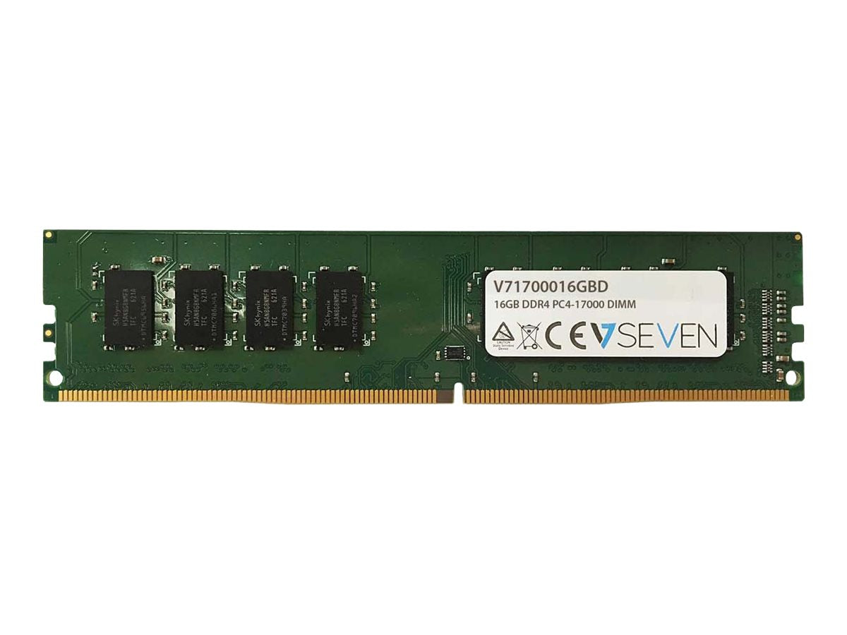 V7 DDR4 - Modul - 16 GB - DIMM 288-PIN - 2133 MHz / PC4-17000