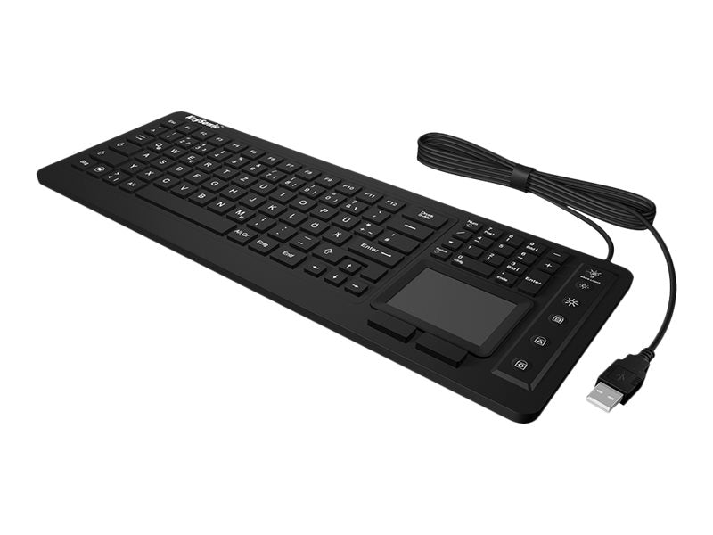 KeySonic KSK-6231INEL - Tastatur - mit Touchpad