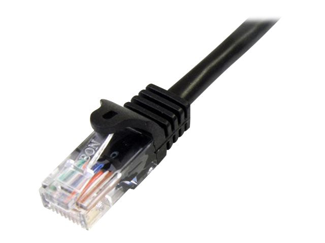 StarTech.com 7m Cat5e Ethernet Netzwerkkabel Snagless mit RJ45 - Cat 5e UTP Kabel - Schwarz - Patch-Kabel - RJ-45 (M)