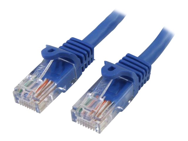 StarTech.com CAT5e Cable - 7 m Blue Ethernet Cable - Snagless - CAT5e Patch Cord - CAT5e UTP Cable - RJ45 Network Cable - Patch-Kabel - RJ-45 (M)