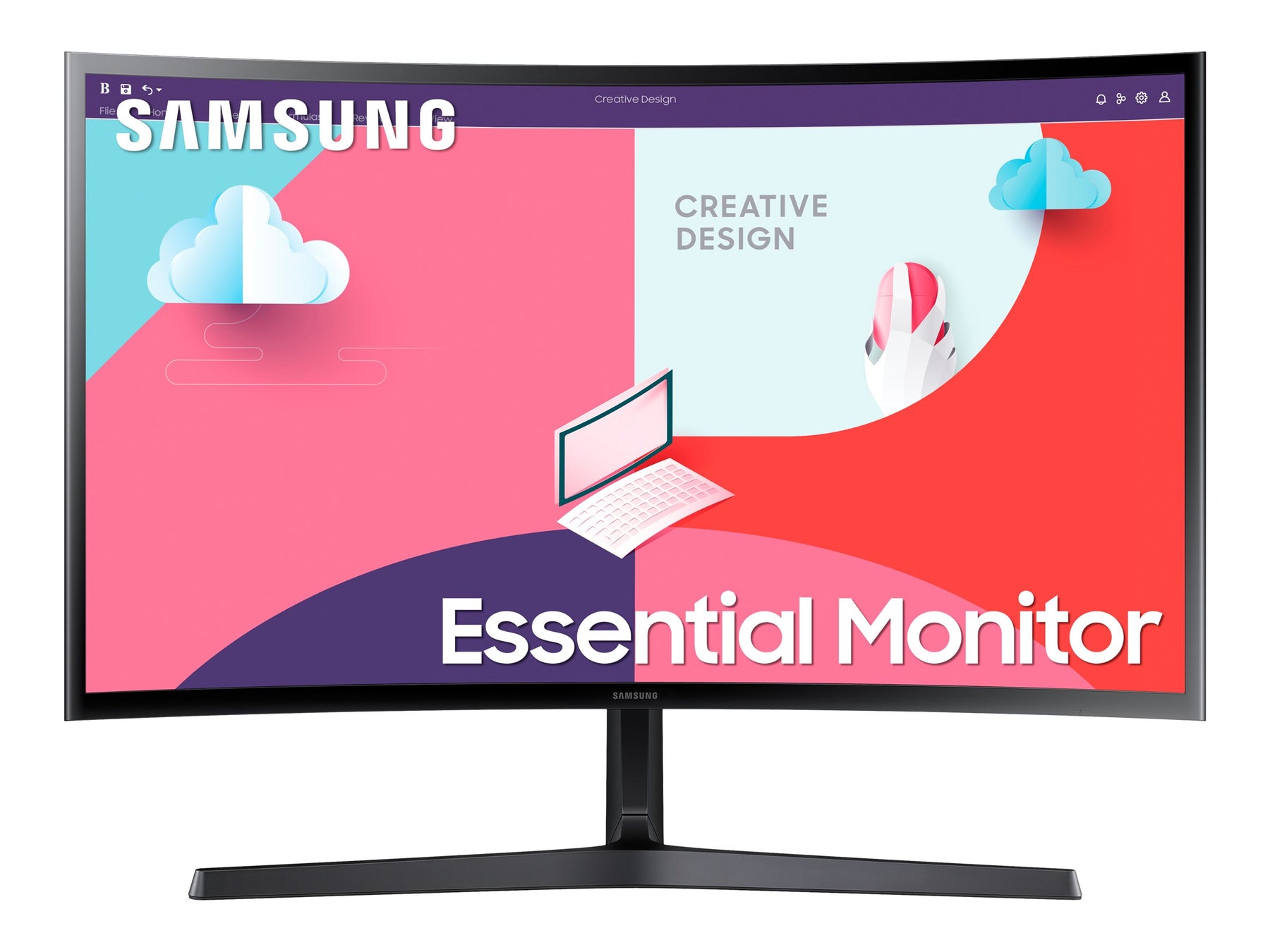 Samsung S27C366EAU - S36C Series - LED-Monitor - gebogen - 68 cm (27")