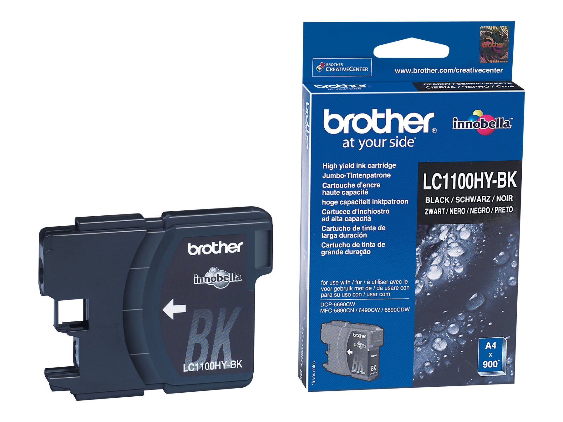 Brother LC1100HY-BK - 2er-Pack - Hohe Ergiebigkeit