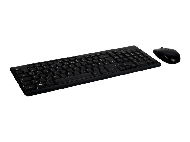 Inter-Tech KB-208 - Tastatur-und-Maus-Set - kabellos