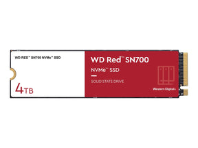 WD Red SN700 WDS400T1R0C - SSD - 4 TB - intern - M.2 2280 - PCIe 3.0 x4 (NVMe)