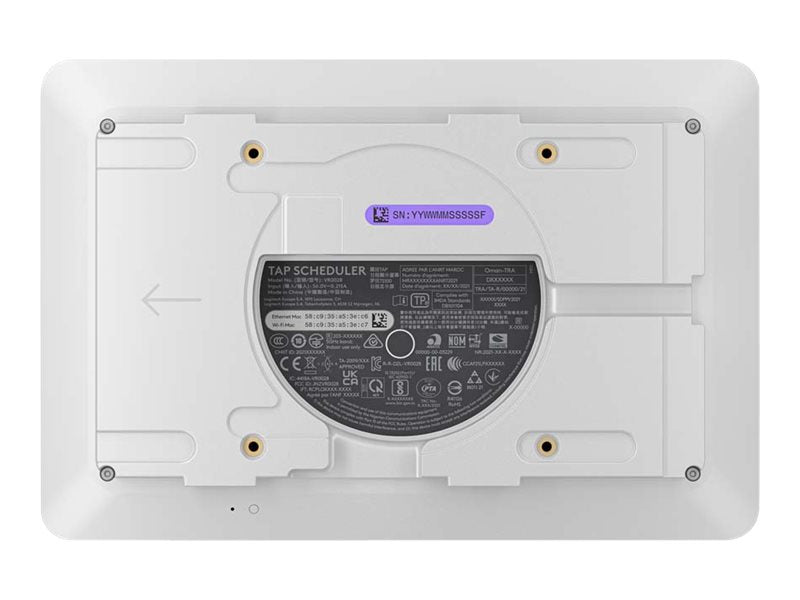 Logitech Tap Scheduler Purpose-Built Scheduling Panel for Meeting Rooms