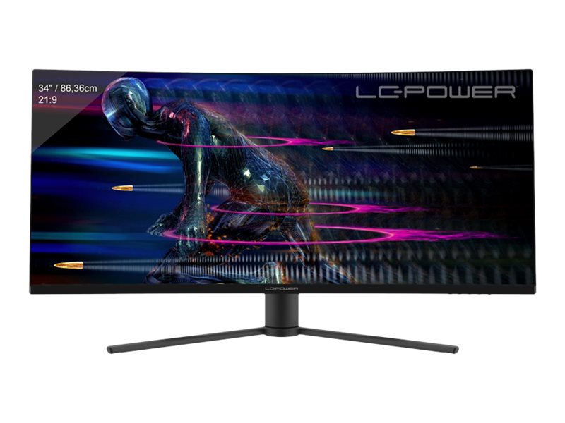 LC-Power LC-M34-UWQHD-165-C - LED-Monitor - Gaming - gebogen - 86.36 cm (34")