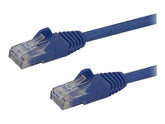 StarTech.com 10m Cat6 Snagless Gigabit UTP Netzwerkkabel - Cat 6 RJ45 Netzwerkkabel mit Knickschutz - Blau - Patch-Kabel - RJ-45 (M)