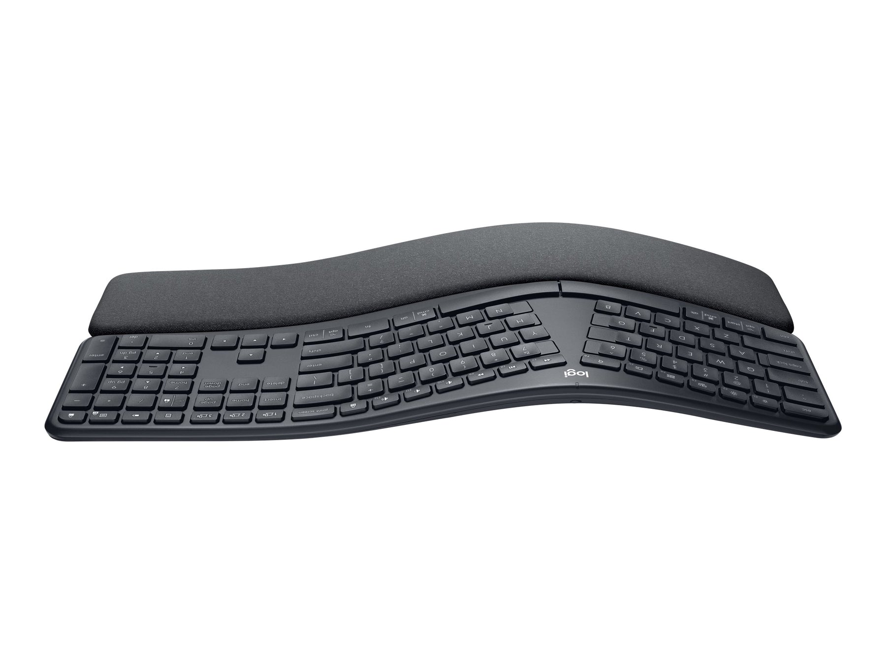 Logitech ERGO K860 - Tastatur - kabellos - 2.4 GHz, Bluetooth 5.0