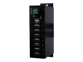 Exsys Ex 1177HMVS - Hub - 7 x USB 2.0 - an DIN-Schiene montierbar