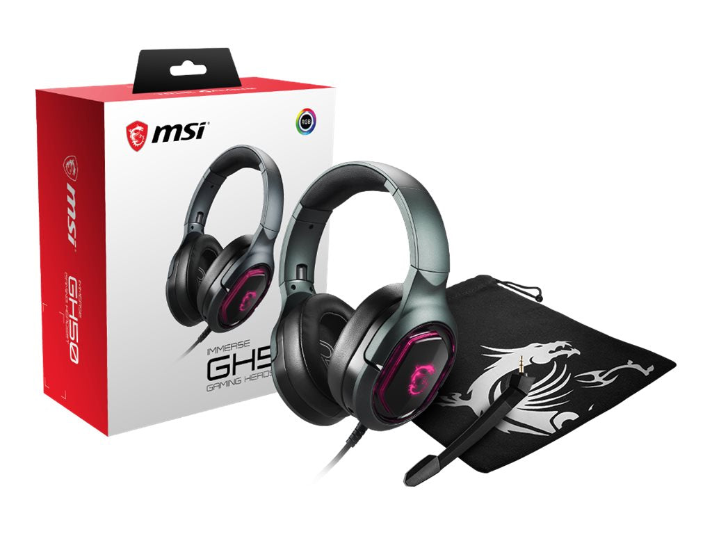 MSI Immerse GH50 - Headset - ohrumschließend