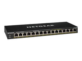 Netgear GS316P - Switch - unmanaged - 16 x 10/100/1000 (PoE+)