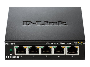 D-Link DGS 105 - Switch - 5 x 10/100/1000 - Desktop