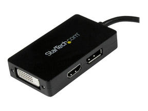 StarTech.com Mini DisplayPort auf DisplayPort/ DVI/ HDMI Adapter mit bis zu 2560x1600 / mini DP Stecker/ DVI-D Buchse auf HDMI Buchse