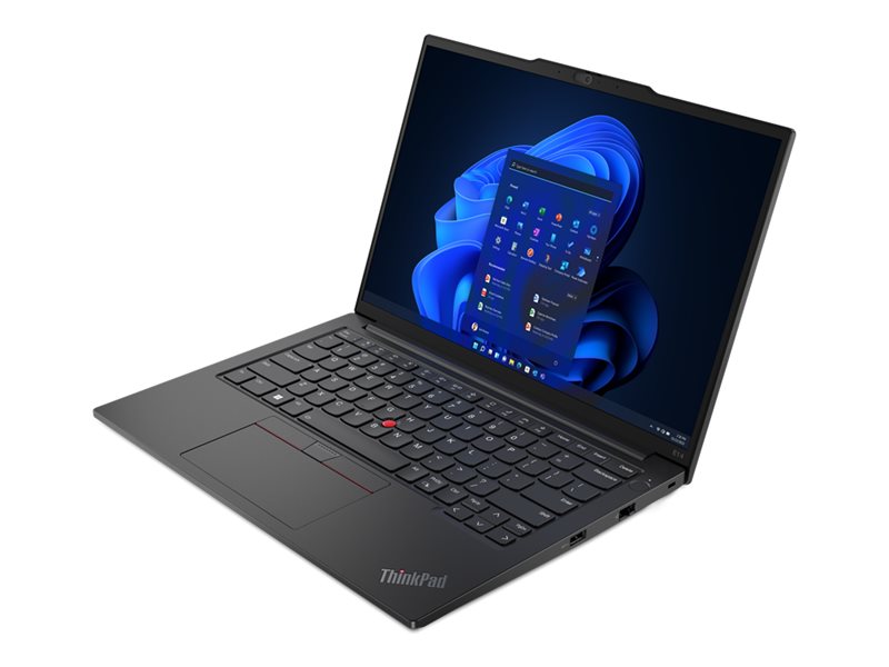 Lenovo ThinkPad E14 Gen 5 21JR - 180°-Scharnierdesign - AMD Ryzen 7 7730U / 2 GHz - Win 11 Pro - Radeon Graphics - 16 GB RAM - 1 TB SSD TCG Opal Encryption 2, NVMe - 35.6 cm (14")