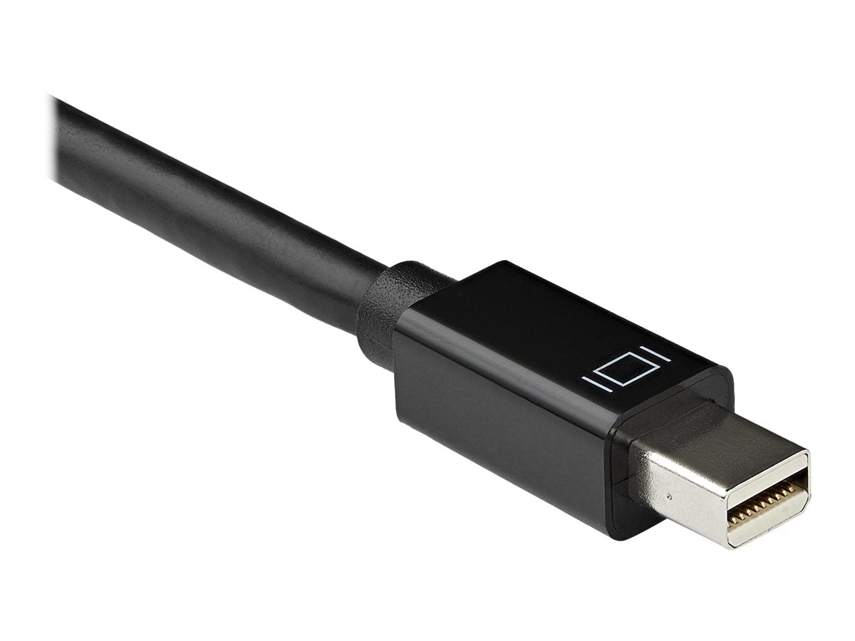 StarTech.com Mini DisplayPort to HDMI VGA Adapter, mDP 1.2 HBR2 to HDMI 2.0 (4K 60Hz)