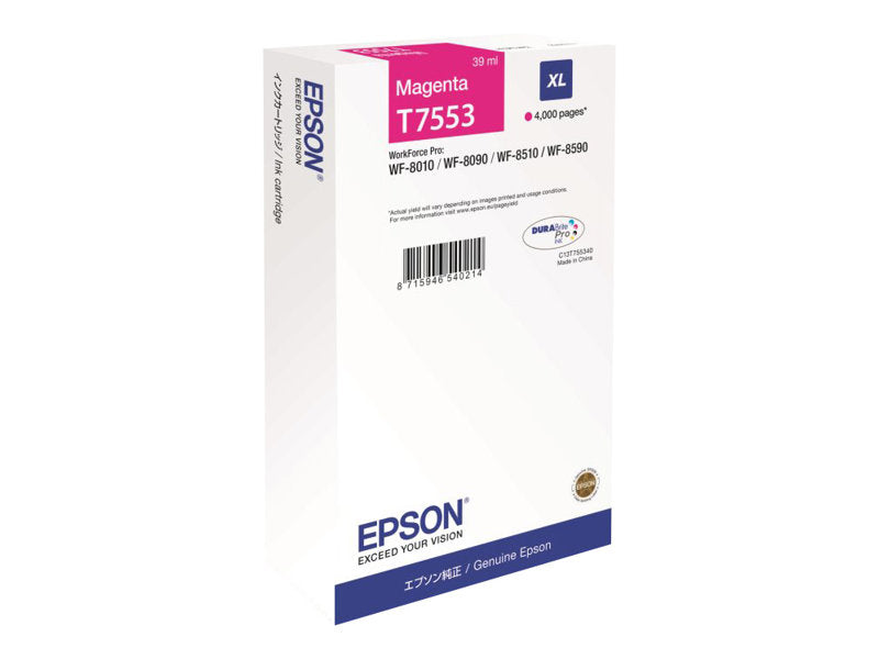 Epson T7553 - 39 ml - Größe XL - Magenta - Original