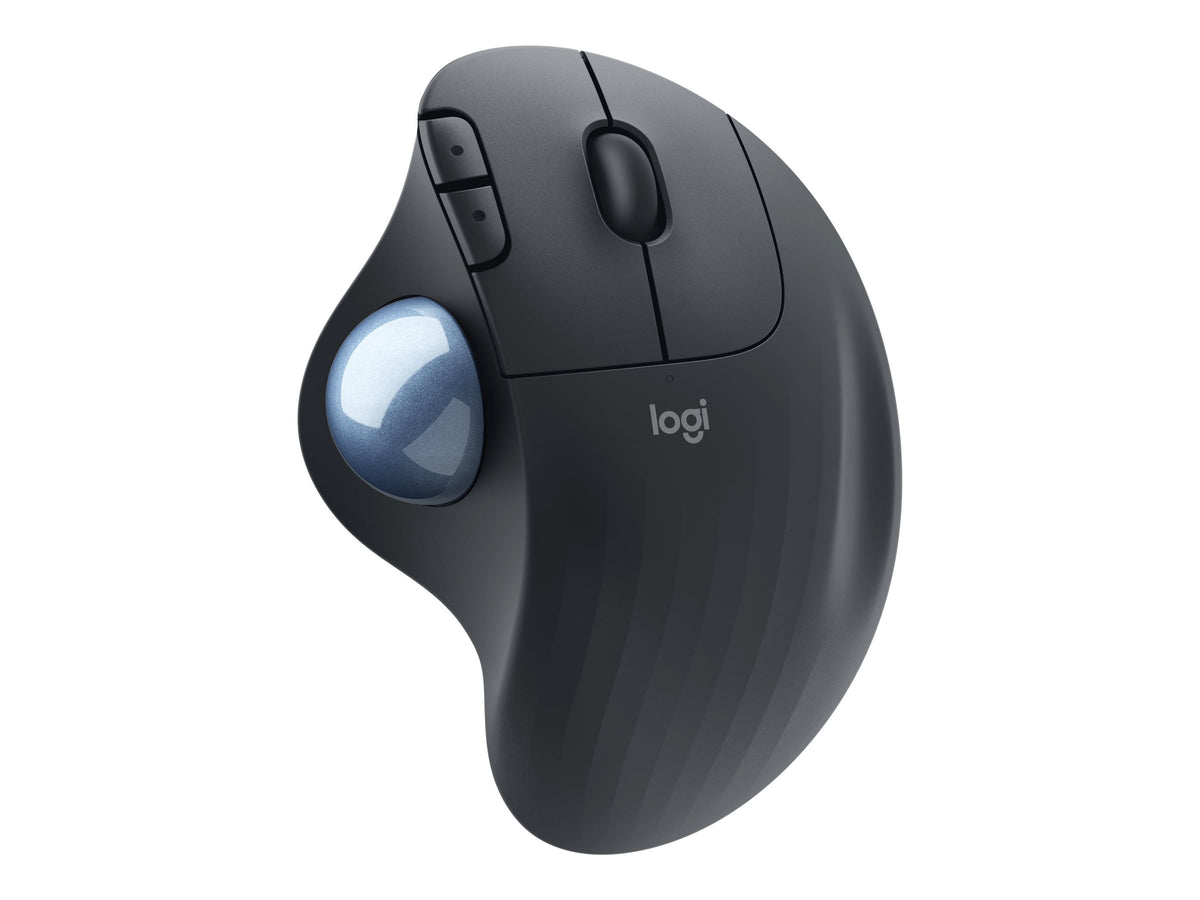 Logitech ERGO M575 - Trackball - optisch - 5 Tasten - kabellos - 2.4 GHz, Bluetooth 5.0 LE - kabelloser Empfänger (USB)