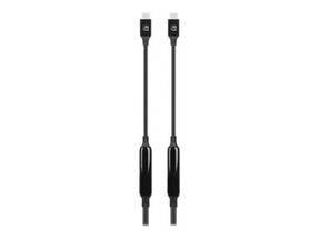 Manhattan USB-C to USB-C Cable, 3m, Active, Male to Male, Black, 10 Gbps (USB 3.2 Gen2 aka USB 3.1)