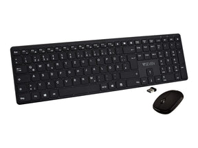 V7 Tastatur-und-Maus-Set - Slim - Bluetooth, 2.4 GHz