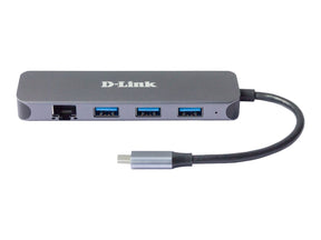 D-Link DUB-2334 - Dockingstation - USB-C - HDMI