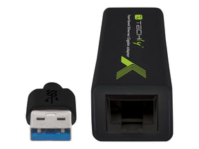 Techly USB 3.0 Gigabit Adapter - Netzwerkadapter