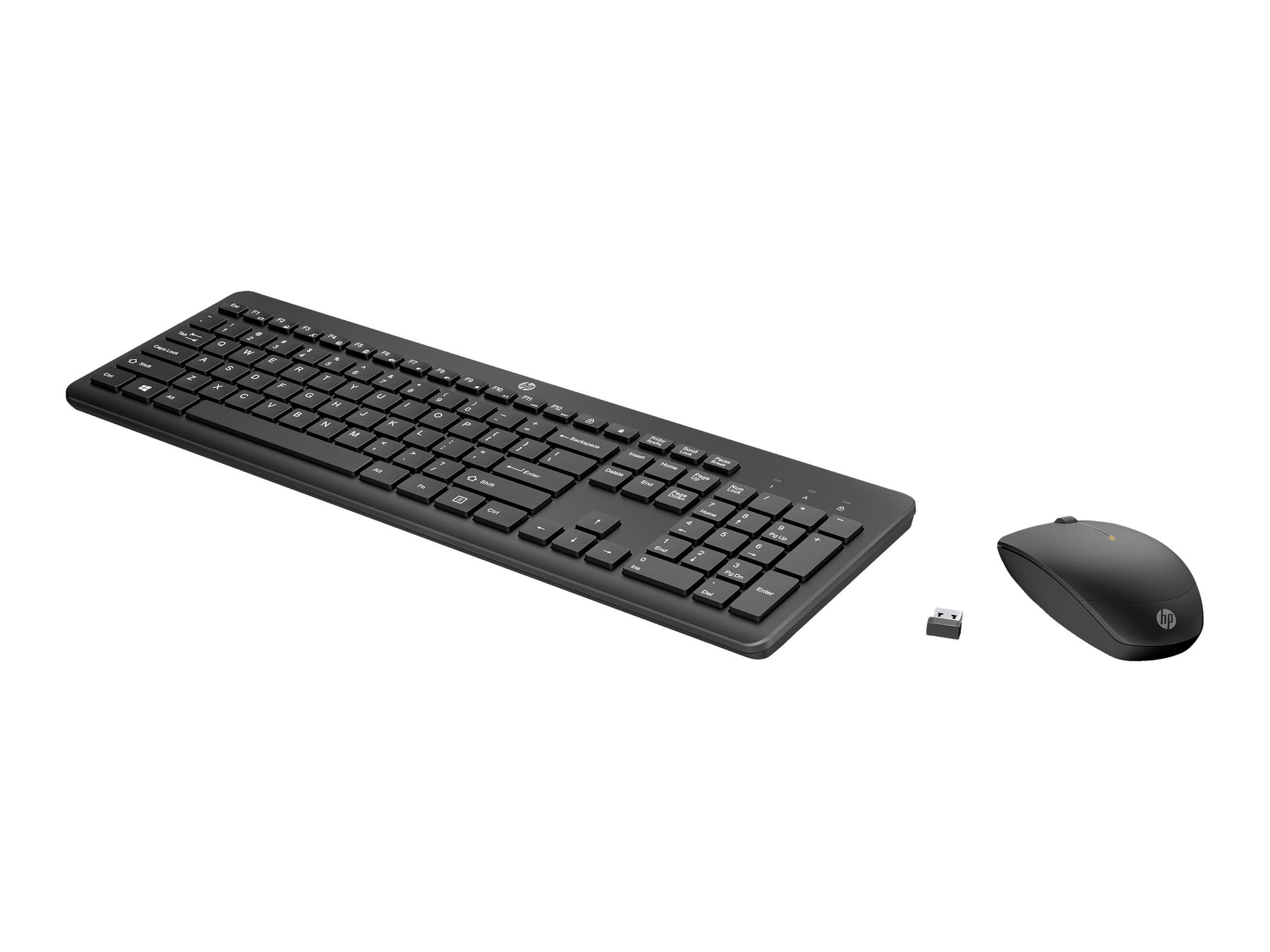 HP 230 - Tastatur-und-Maus-Set - kabellos - Deutsch