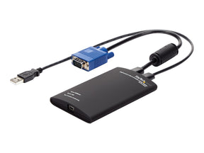 StarTech.com Tragbarer KVM Konsolen auf USB 2.0 Laptop Adapter