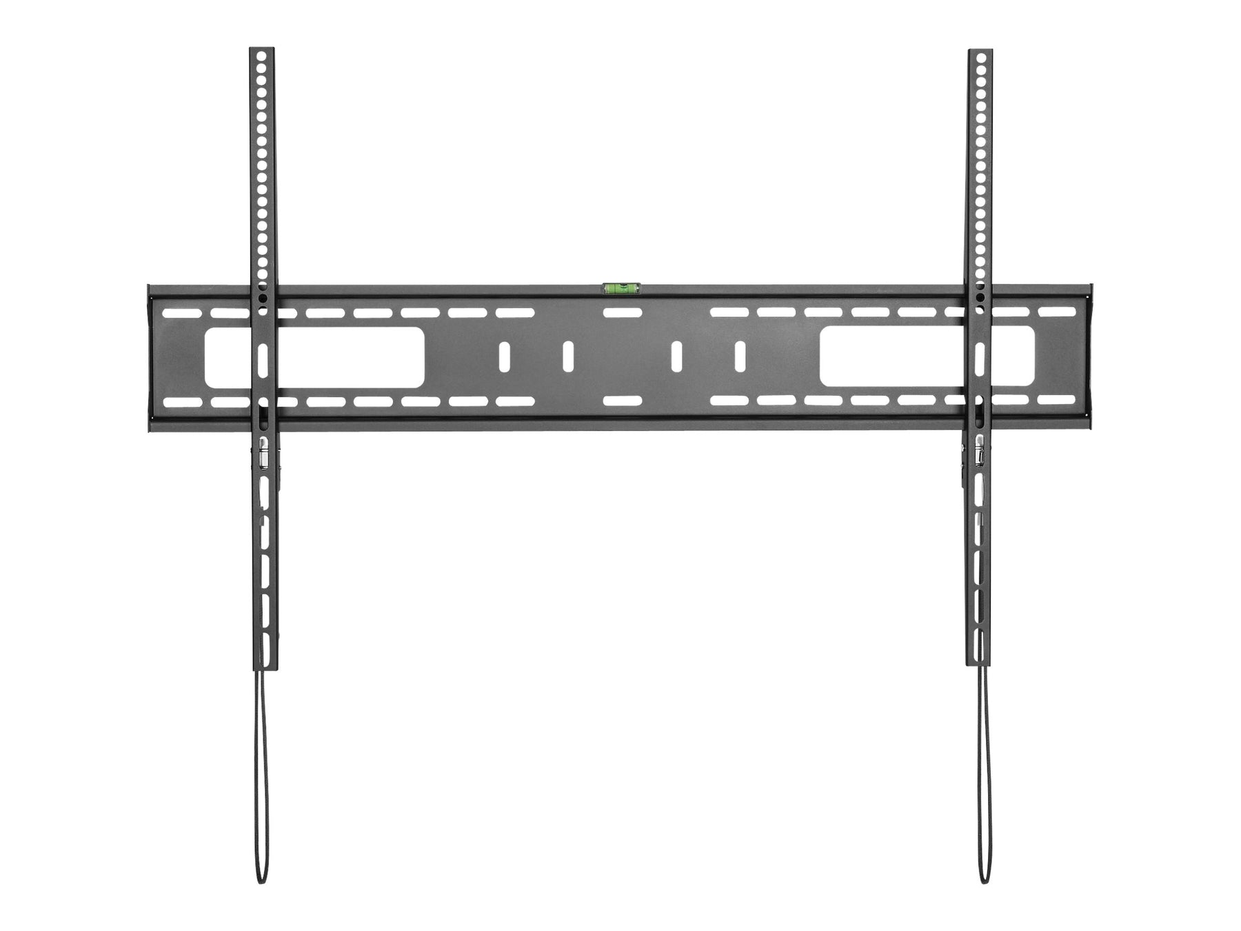 StarTech.com TV Wandhalterung für Flachbildfernseher -  für 60 bis 100 Zoll Monitore - VESA Norm - Stahl - belastbar - flach - Klammer - für TV - Kunststoff, Stahl - Schwarz - Bildschirmgröße: 152.4-254 cm (60"-100")