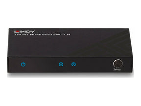 Lindy Video/Audio-Schalter - 8K60 - 2 x HDMI