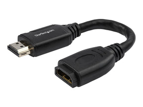 StarTech.com HD2MF6INL 15 cm High Speed HDMI-Verlängerungskabel St/Bu