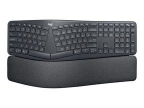 Logitech ERGO K860 - Tastatur - kabellos - 2.4 GHz, Bluetooth 5.0