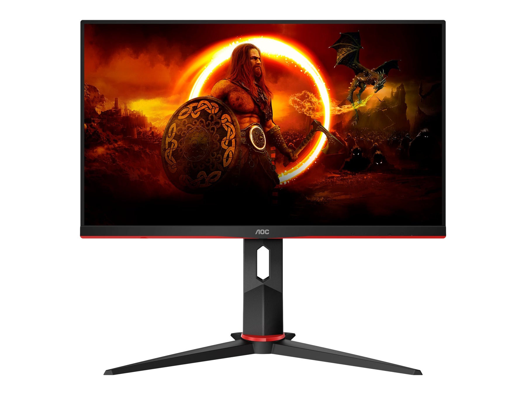 AOC Gaming Q24G2A/BK - LED-Monitor - Gaming - 61 cm (24")